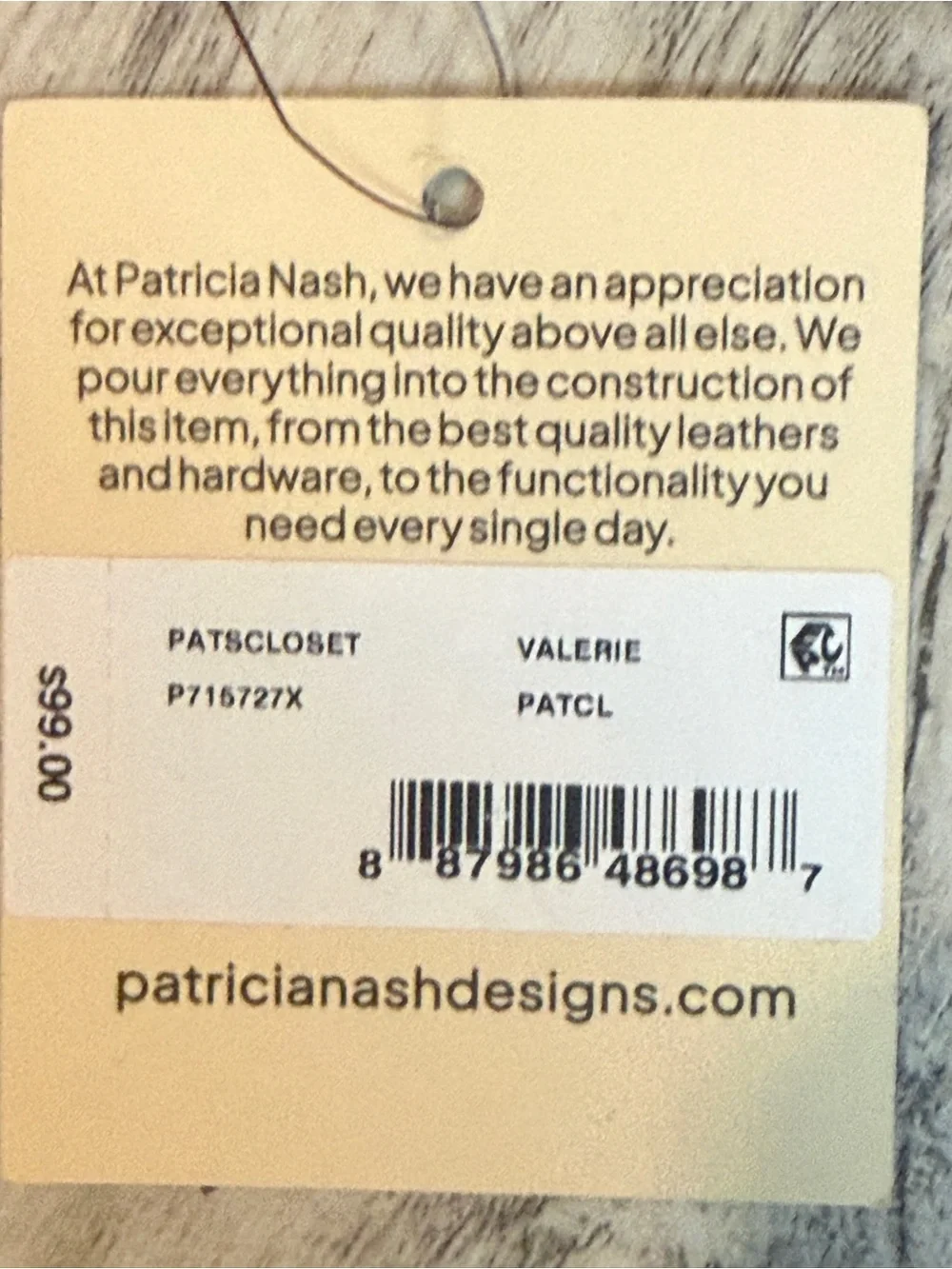 Patricia Nash new tags
